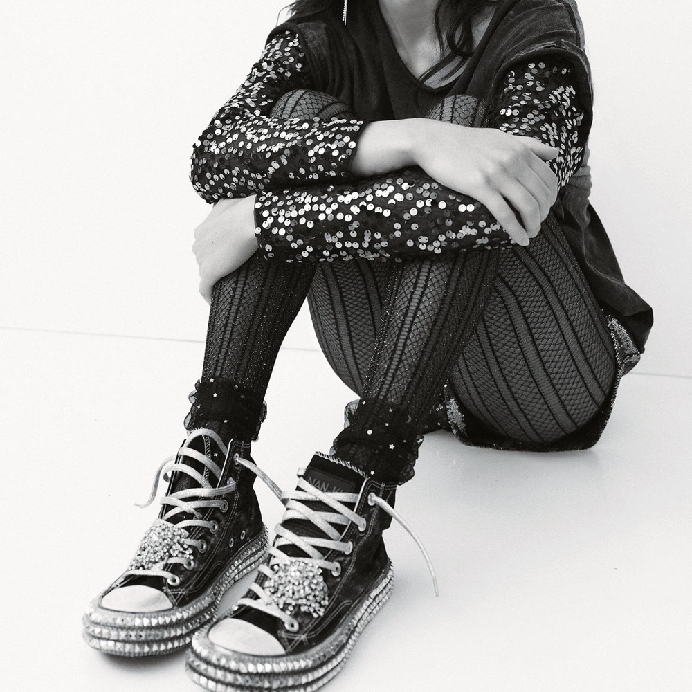 Cruise Studded Hi Top Sneakers